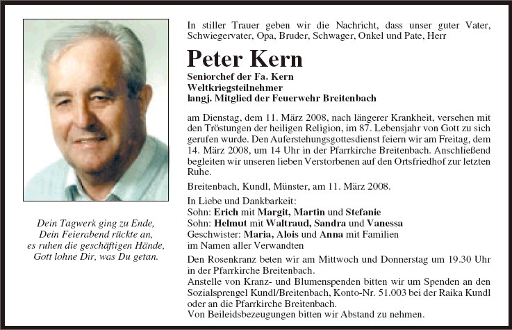 Parte Kern Peter